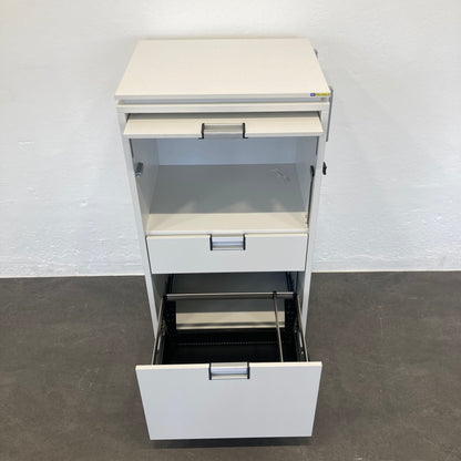 Steelcase Moby Roll-Caddy mit Klappe A4 offen - 6033450