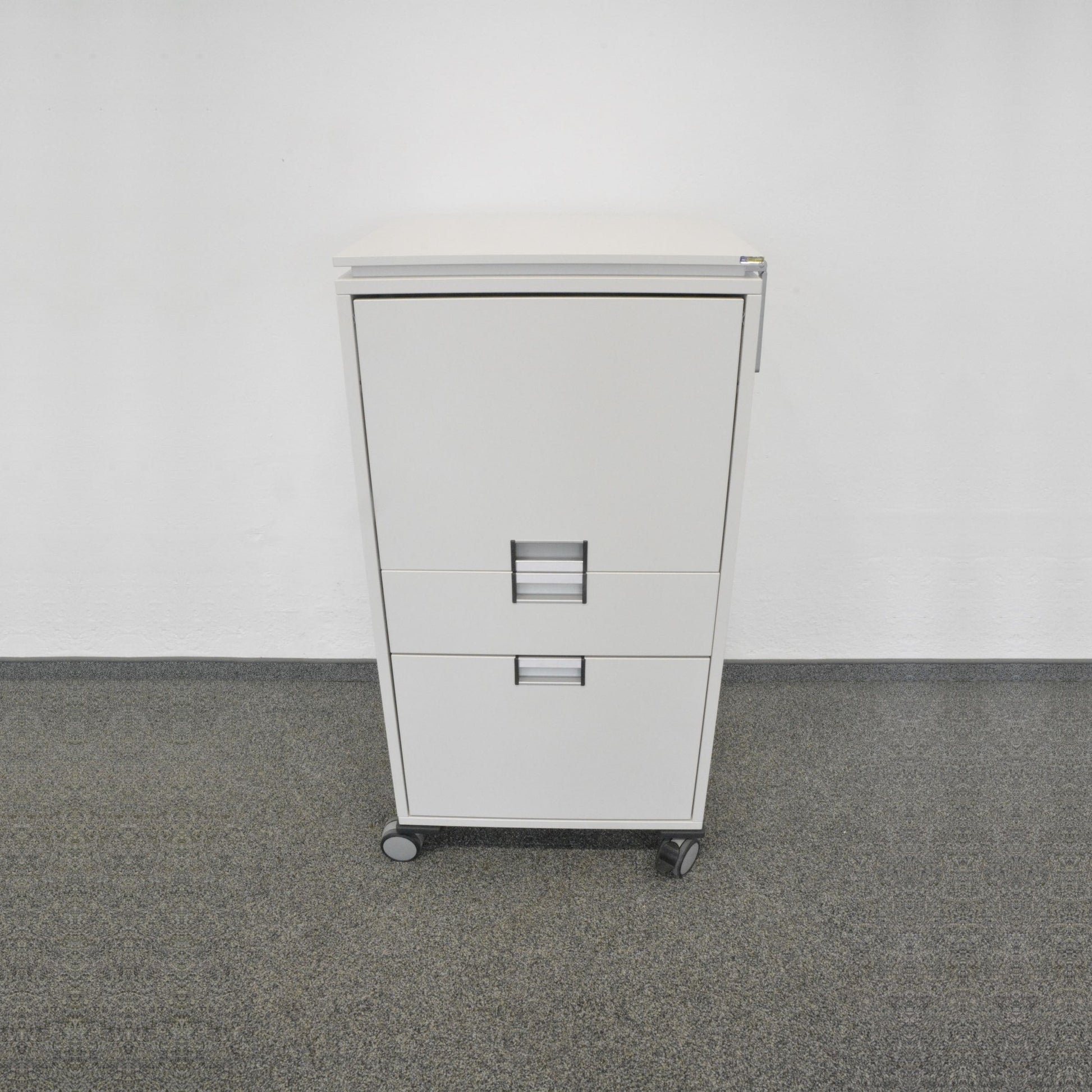 Steelcase Share It Roll-Caddy Spanplatte Lichtgrau Hell