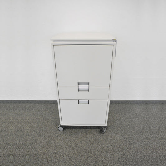Steelcase Share It Roll-Caddy Spanplatte Lichtgrau Hell