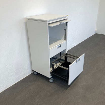 Steelcase Moby Roll-Caddy mit Schublade A4 offen - 6033451