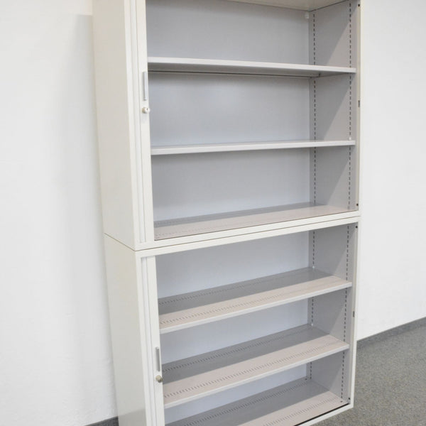 Lista Office LO Storage Lateralschrank 6-OH - 1200mm - Weiss - ohne Schlüssel
