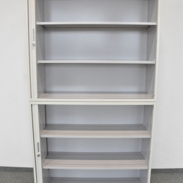 Lista Office LO Storage Lateralschrank 6-OH - 1200mm - Weiss - ohne Schlüssel