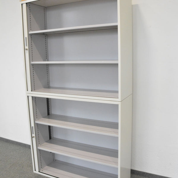 Lista Office LO Storage Lateralschrank 6-OH - 1200mm - Weiss - ohne Schlüssel