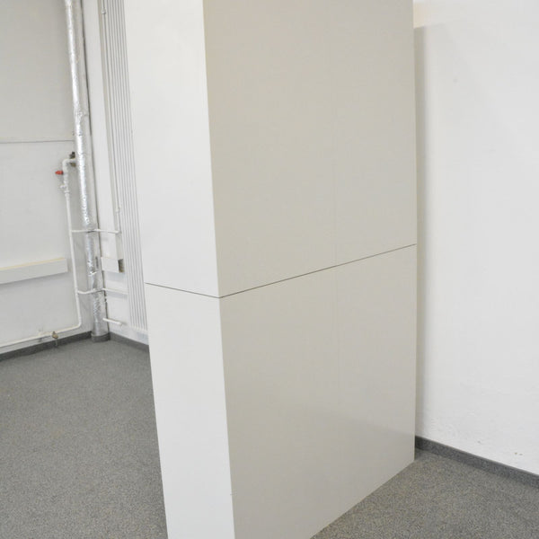 Lista Office LO Storage Lateralschrank 6-OH - 1200mm - Weiss - ohne Schlüssel