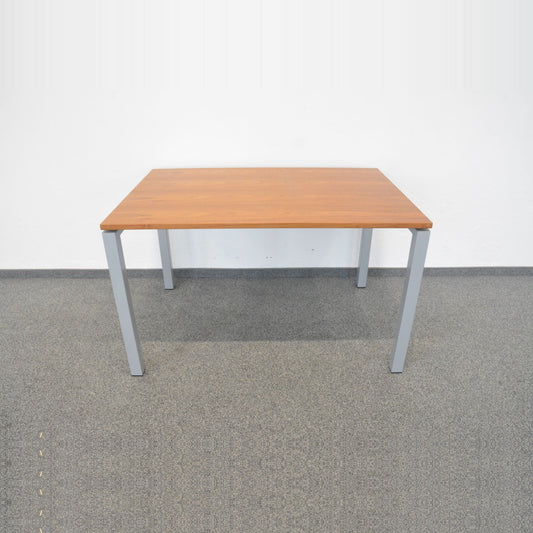 Steelcase Quba Sitzungstisch Spanplatte Nussbaumfurnier
