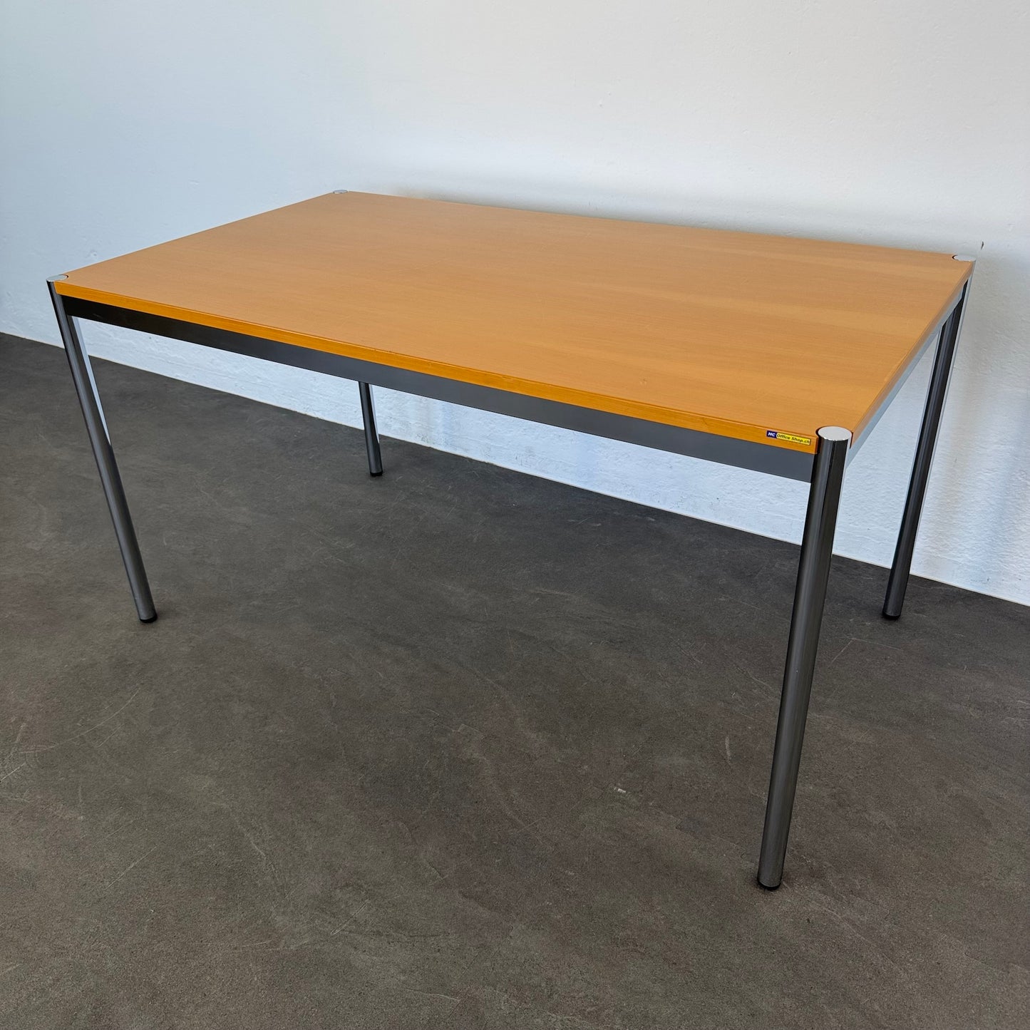 Ergodata Multi Desk Rondo Sitzungstisch mit Tischgestell MEatll Chrom glanz - 6033966