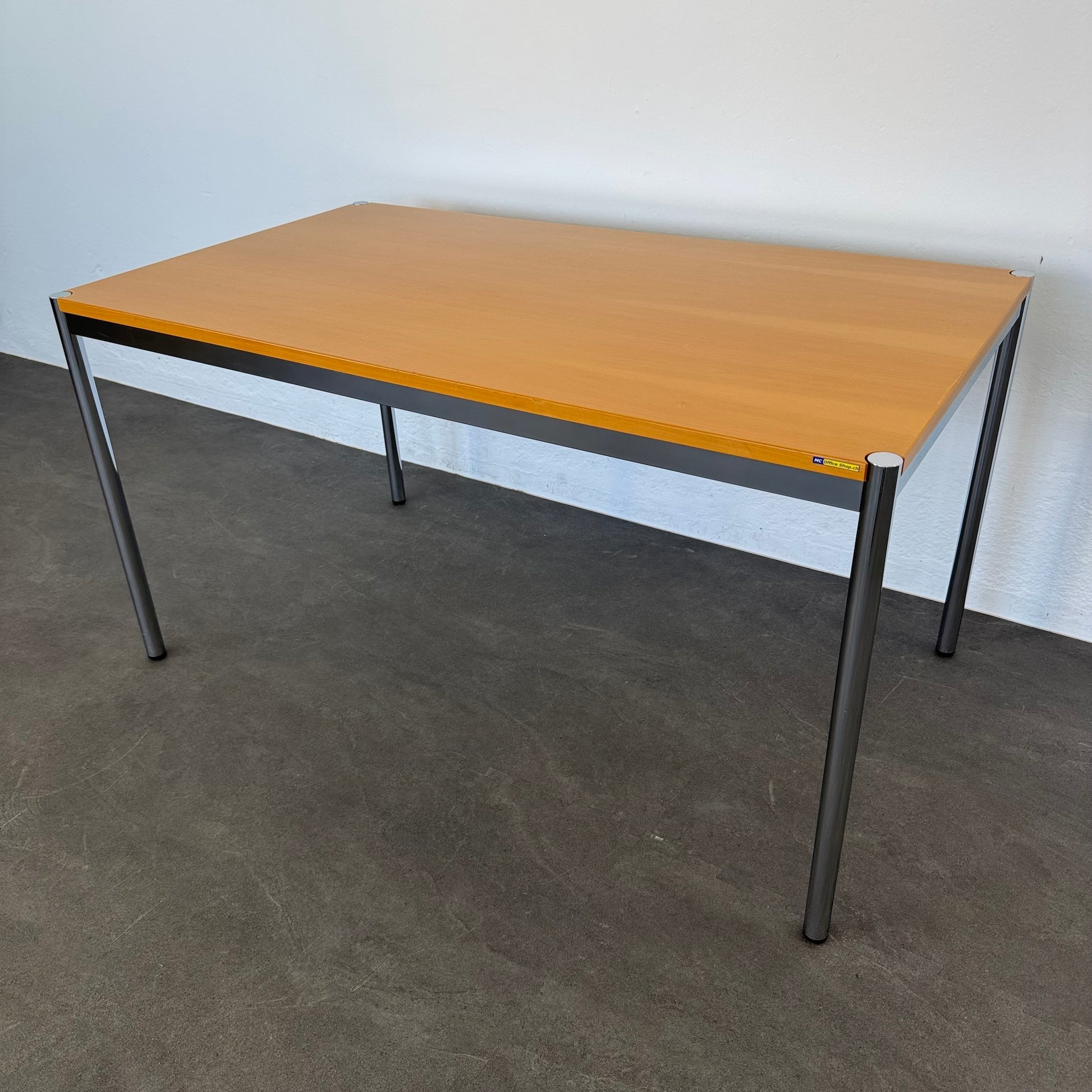 Ergodata Multi Desk Rondo Sitzungstisch mit Tischgestell MEatll Chrom glanz - 6033966
