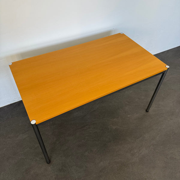 Ergodata Multi Desk Rondo Sitzungstisch 1400x800mm Birnbaumfurnier