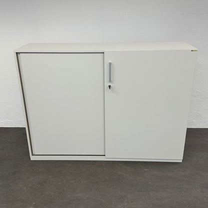 Steelcase Share It Schiebetürschrank Spanplatte Weiss - 6034053