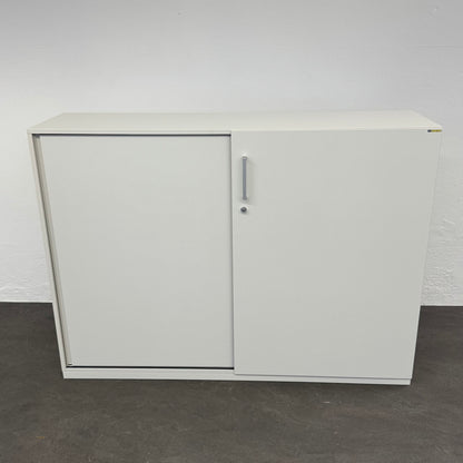 Steelcase Share It Schiebetürschrank Spanplatte Weiss - 6034054