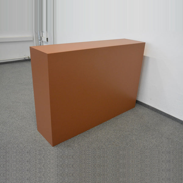 Lista Office LO One Schiebetür-Aktenschrank 3-OH Kupferbraun mit Schlüssel