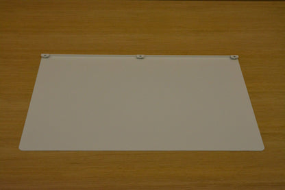 Lista Office One Magnetwand Einzelansicht Trennwand von hinten - 6034088