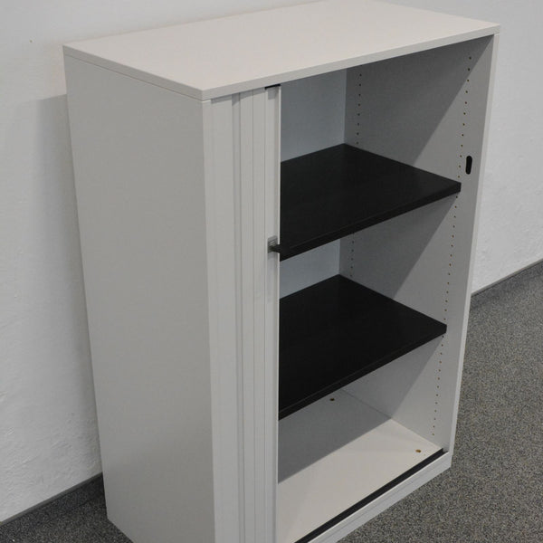 Steelcase Share It Lateralschrank Lichtgrau Hell-Weiss