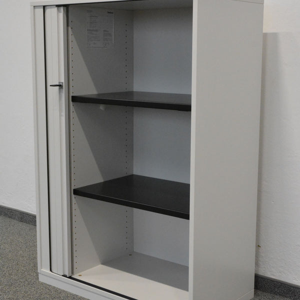 Steelcase Share It Lateralschrank Lichtgrau Hell-Weiss