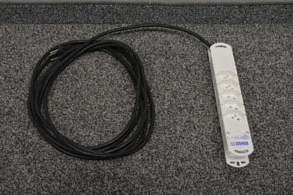 Steffen Steba Mehrfachstecker Magnetisch Kunstoff Weiss - 6034189