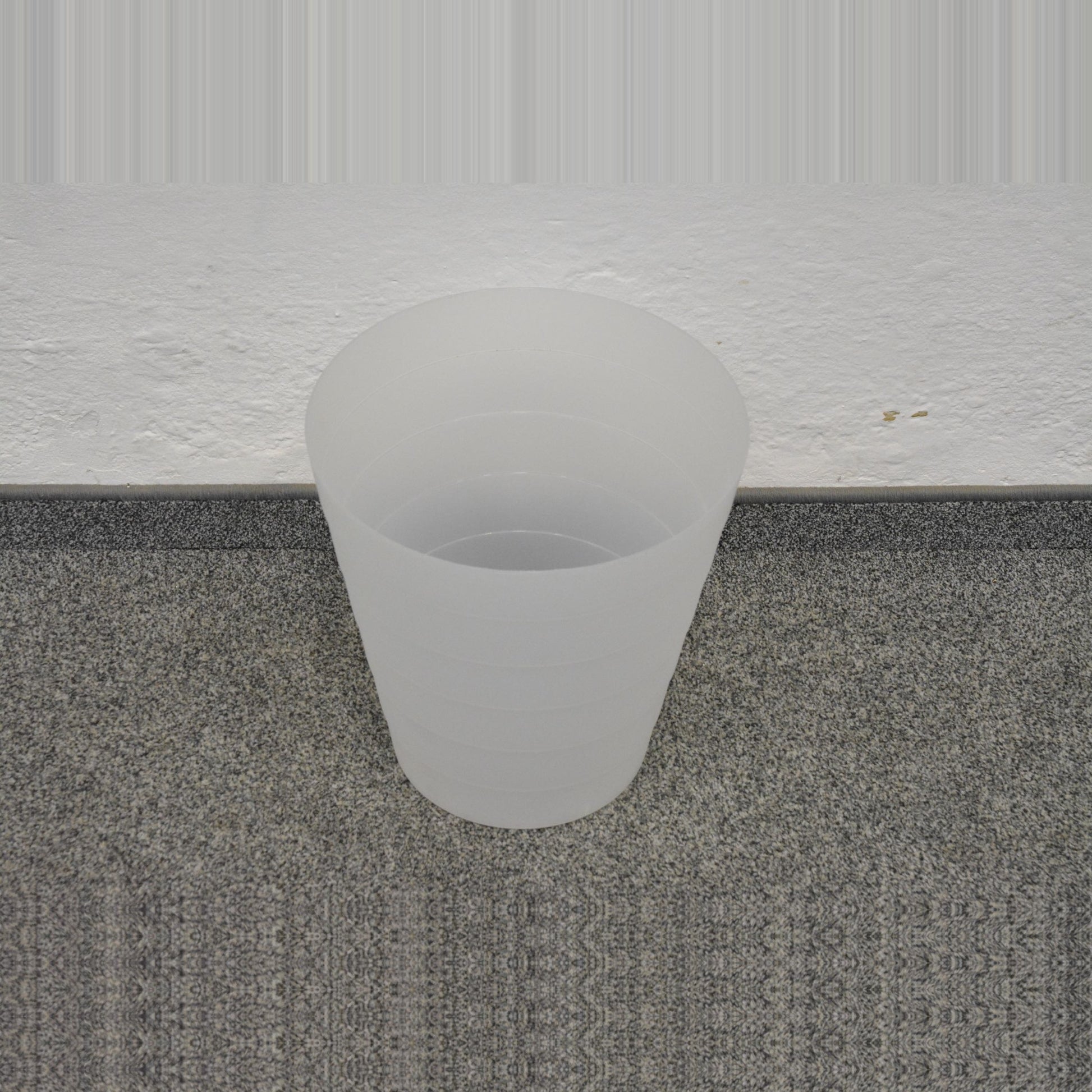 IKEA Fniss Abfalleimer Kunstoff Transparent