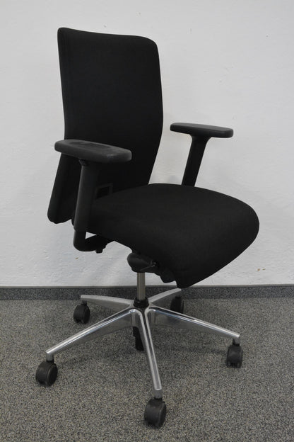 Girsberger Presto Bürodrehstuhl - kurze Rückenlehne - mit Armlehnen - Kippschalter