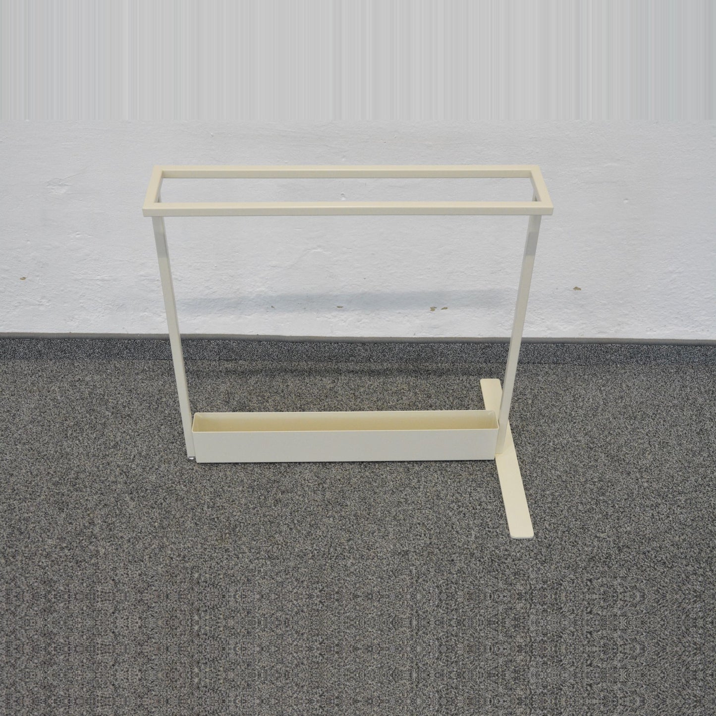 Top Design Exclusiv One Schirmhalter aus Metall Perlweiss