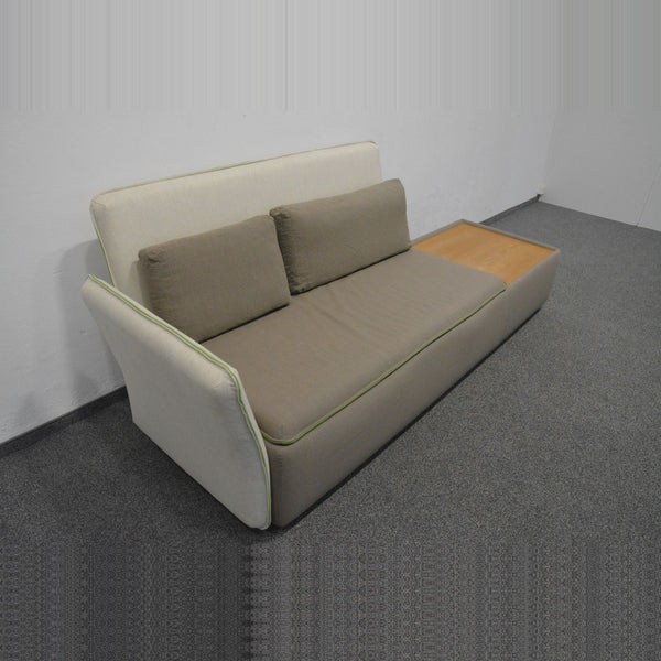 Casala Palau Stream Lounge Sofa Ablage rechts Armlehne Beige