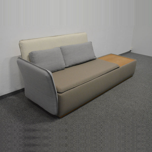 Casala Palau Stream Lounge Sofa Ablage rechts Armlehne Grau