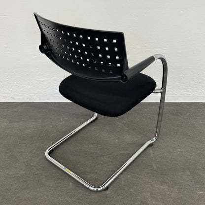 Vitra Visavis Freischwinger mit Rückenschale Kunststoff - 6034643