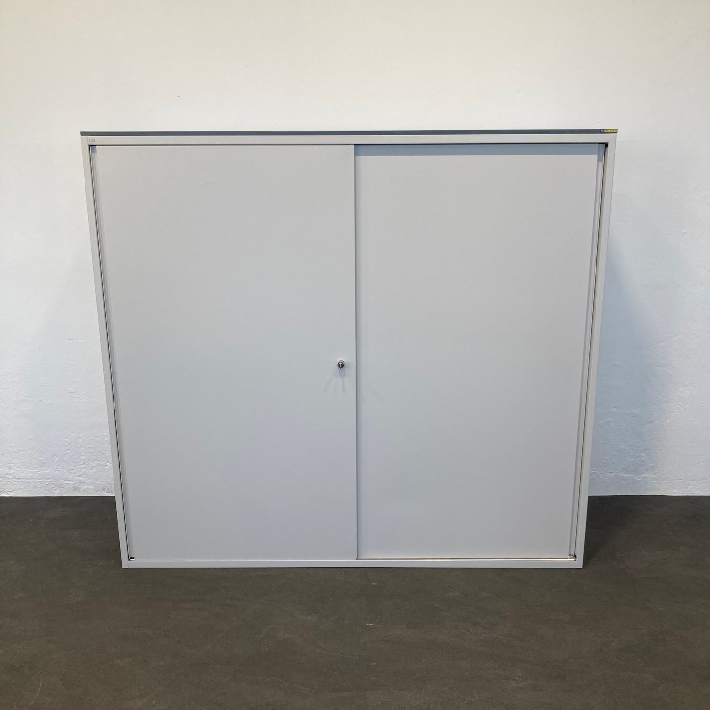 Lista Office LO Storage Schiebetür-Aktenschrank Metall Weiss - 6034792