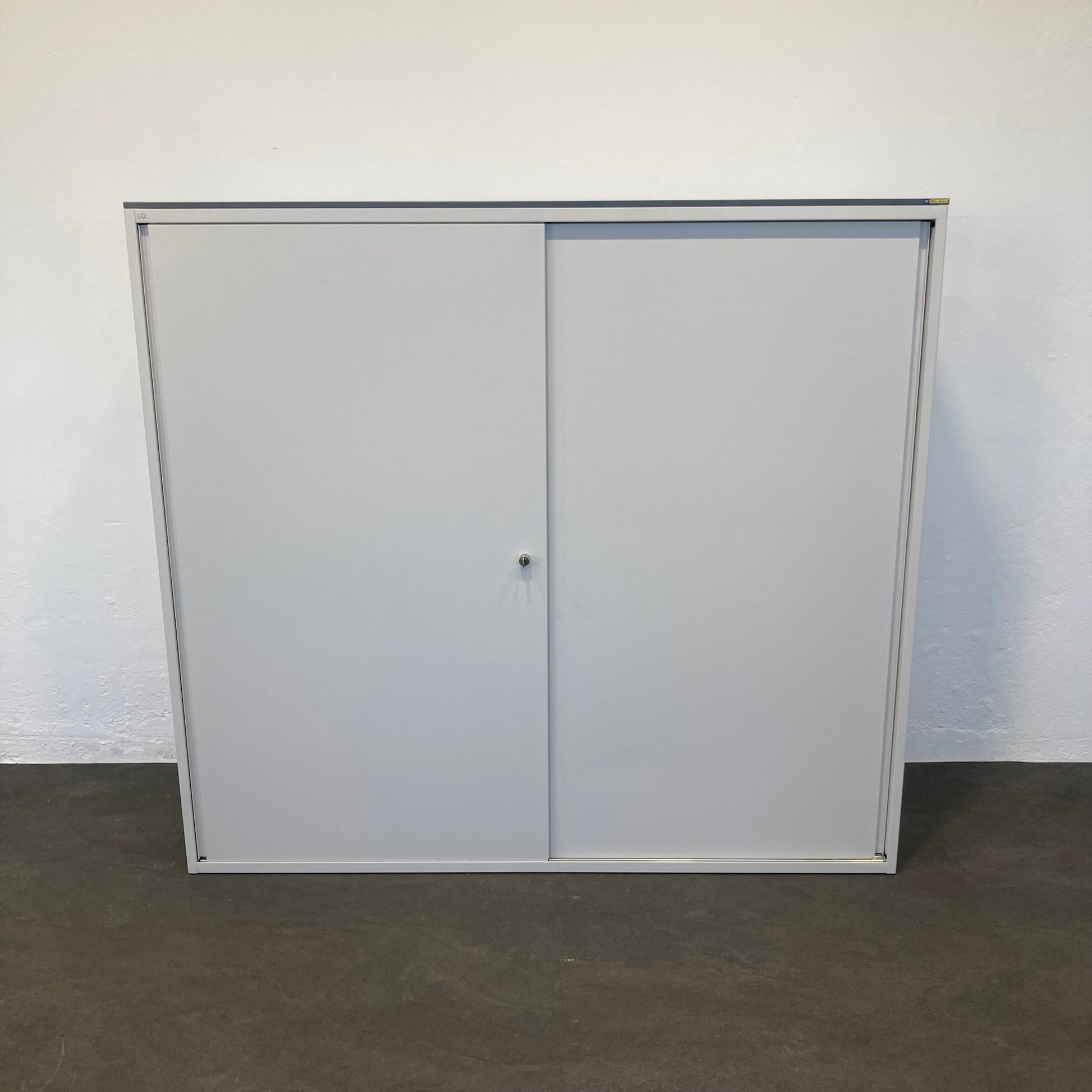 Lista Office LO Storage Schiebetür-Aktenschrank Metall Weiss - 6034792