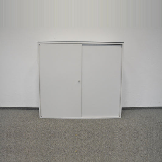 Lista Storage Schiebetür-Aktenschrank Metall Weiss