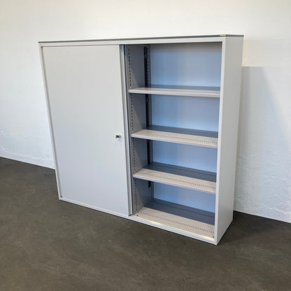 Lista Office LO Storage Schiebetür-Aktenschrank rechte Seite geöffnet - 6034792