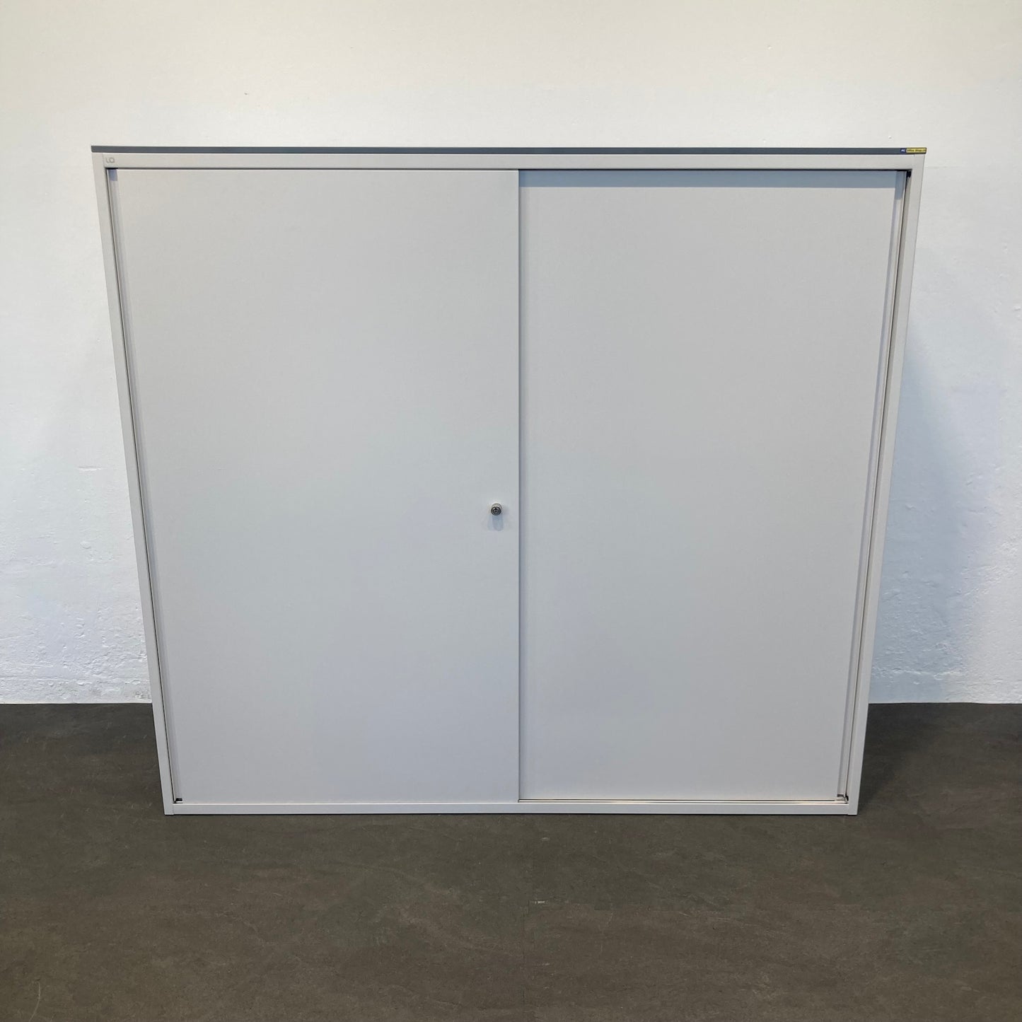 Lista Office LO Storage Schiebetür-Aktenschrank Metall Weiss - 6034793