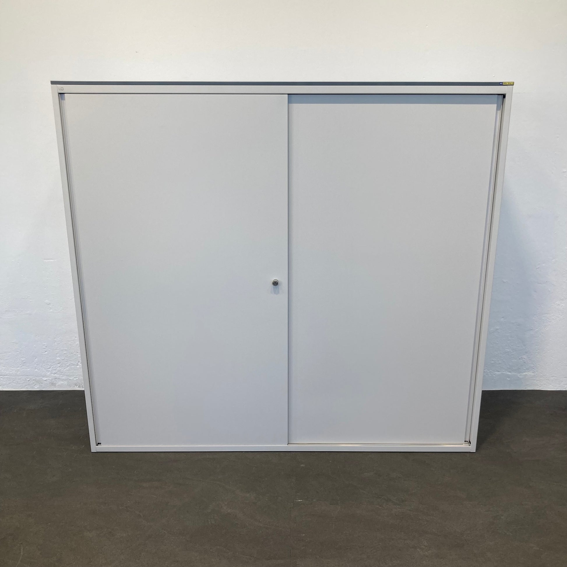 Lista Office LO Storage Schiebetür-Aktenschrank Metall Weiss - 6034793