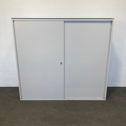 Lista Office LO Storage Schiebetür-Aktenschrank Metall Weiss - 6034793