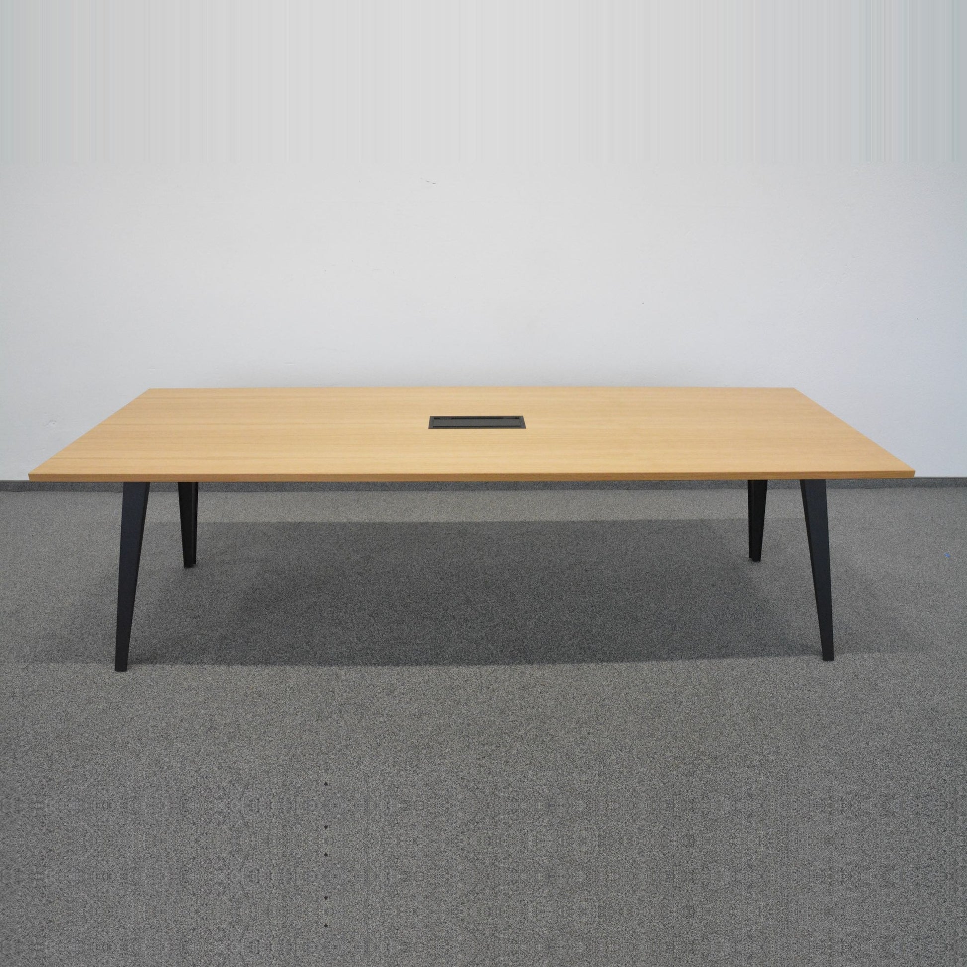 Haworth Connect Sitzungstisch mit Tischplatte in Eichenfurnier - 6034803