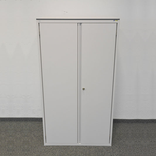 Lista Office Storage Flügeltür-Aktenschrank Metall Weiss