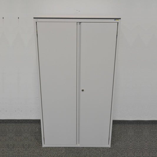 Lista Office Storage Flügeltür-Aktenschrank Metall Weiss
