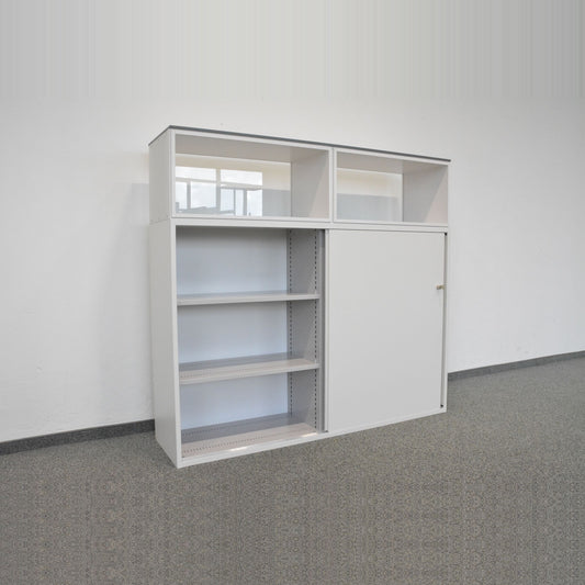 Lista Storage Schiebetür-Aktenschrank für 4 Ordner-Reihen