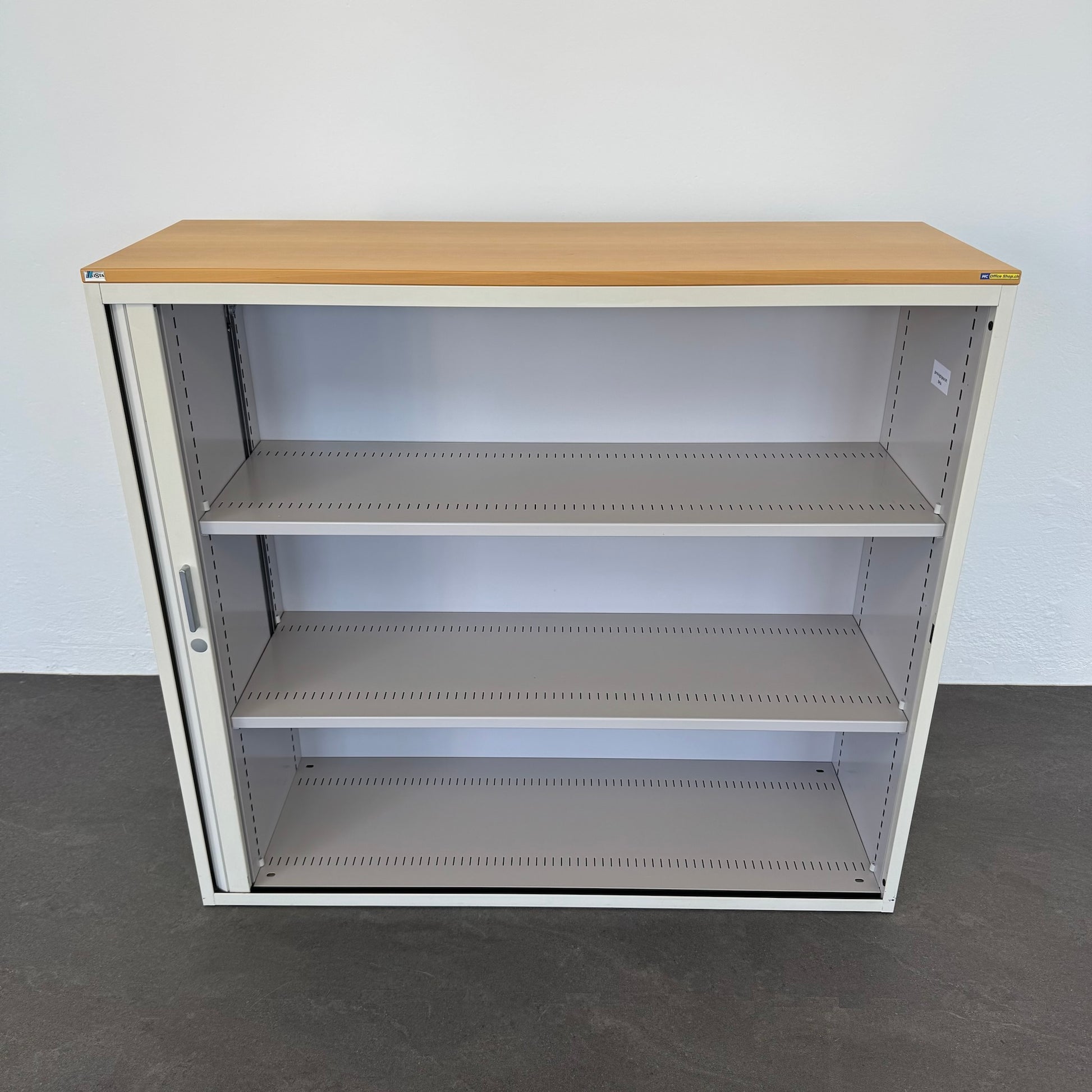 Lista Office LO Storage Lateralschrank 3-OH - 1200mm - Weiss