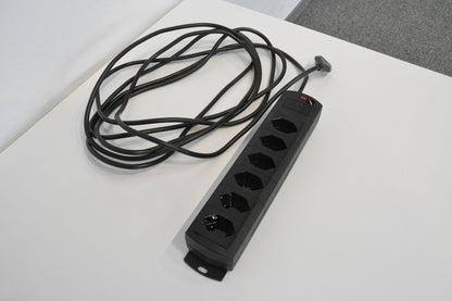 Max Hauri Prime Line Mehrfachstecker mit 6 Stromanschlüssen - 6035256
