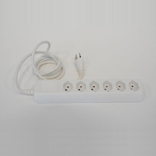 Steffen Power Easy Mehrfachstecker Kunstoff Weiss