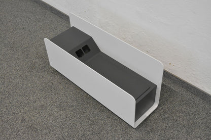 Steelcase Bag Drop Ablagemodul Ansicht von oben rechts - 6035421