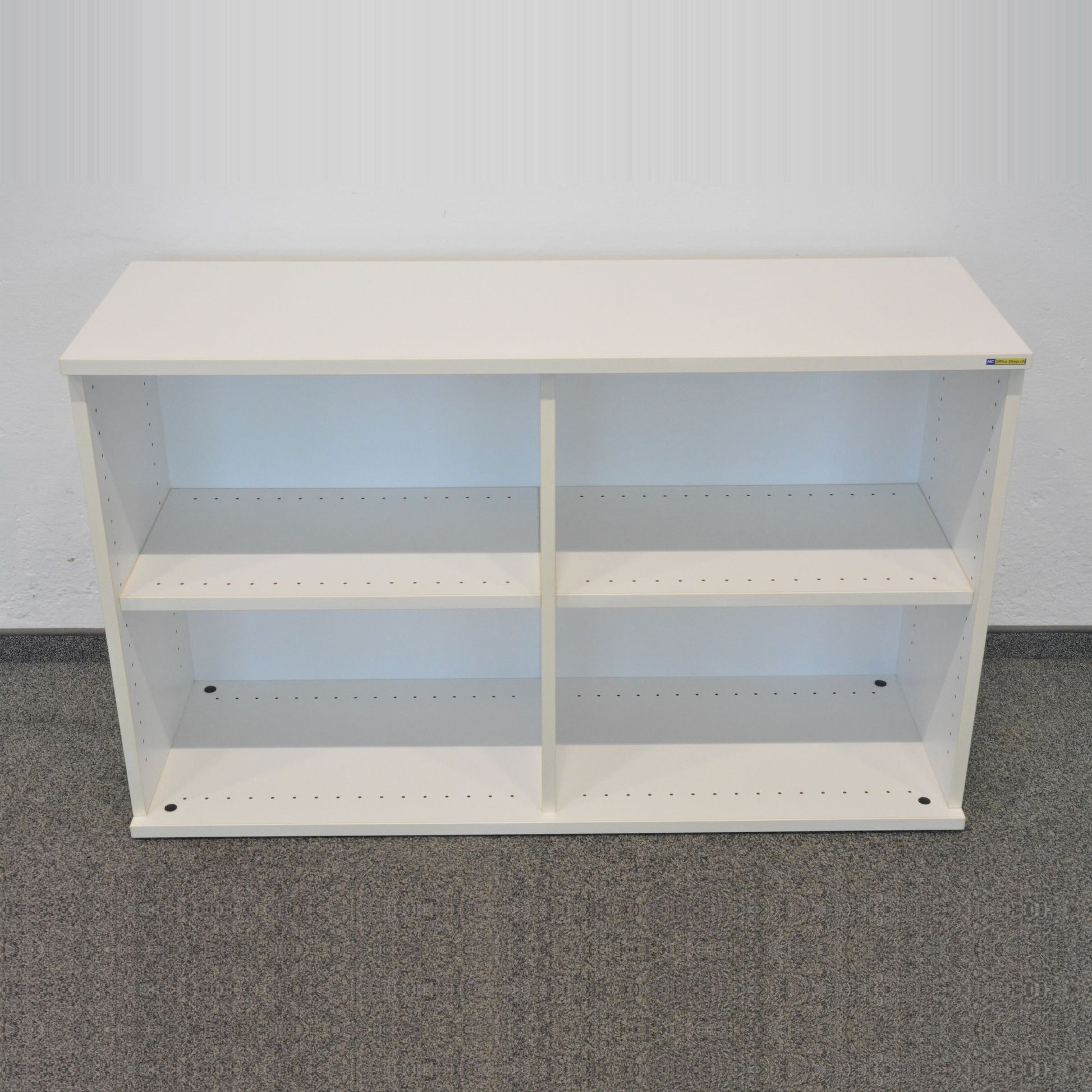 Stilo Basic Ordner-Regal für 2 Ordner-Reihen - 1200 mm breit