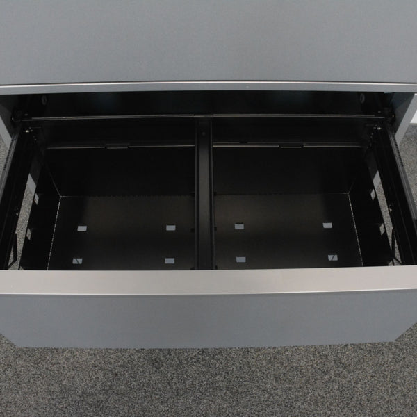 Zurbuchen Tamos Kombischrank - 5 Module - Silbergrau