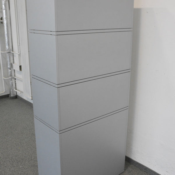 Zurbuchen Tamos Kombischrank - 5 Module - Silbergrau