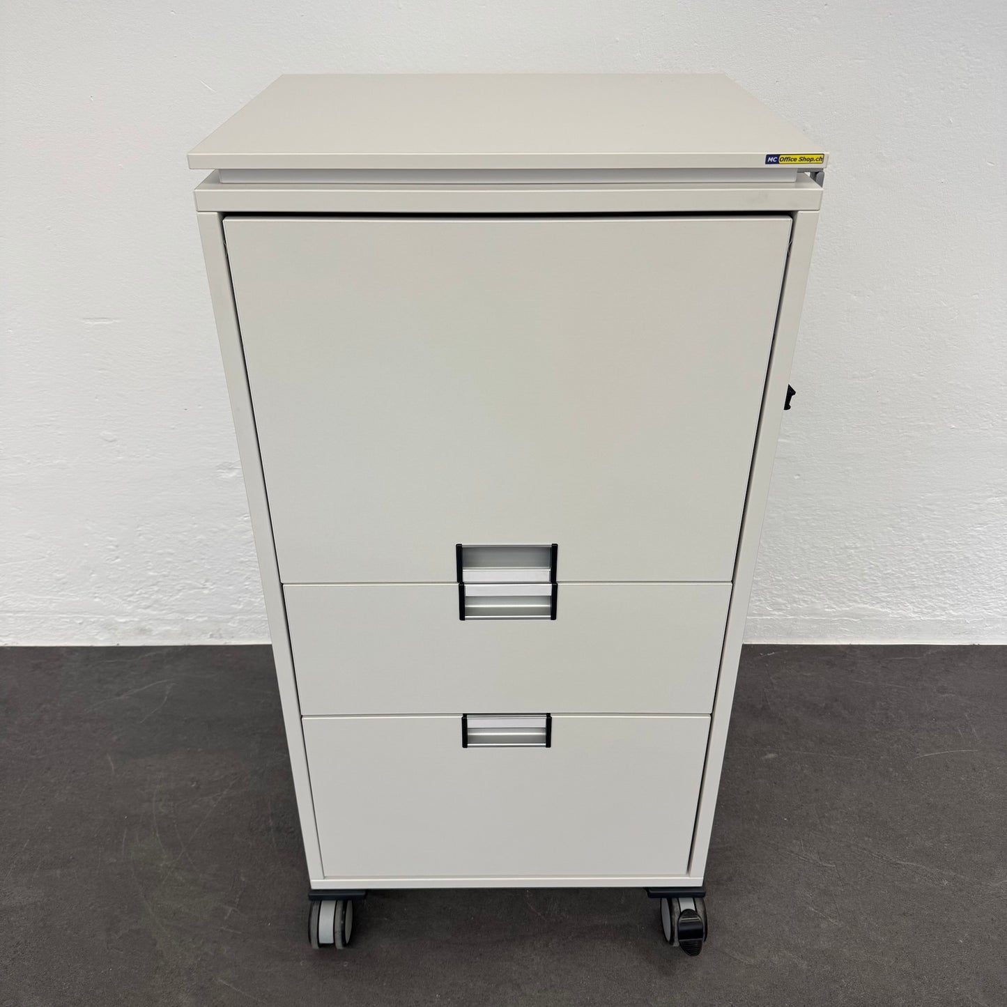 Steelcase Moby Roll-Caddy Spanplatte Lichtgrau Hell