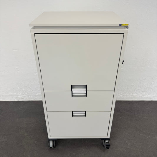 Steelcase Moby Roll-Caddy Spanplatte Lichtgrau Hell