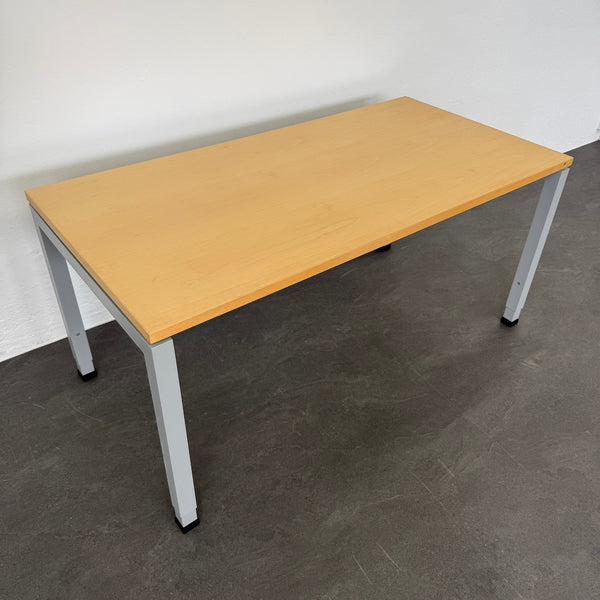 Denz D3 Schreibtisch - 1600x800mm - Ahornfurnier