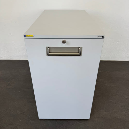 Sitag Apothekerschrank Spanplatte weiss geschlossen von vorne