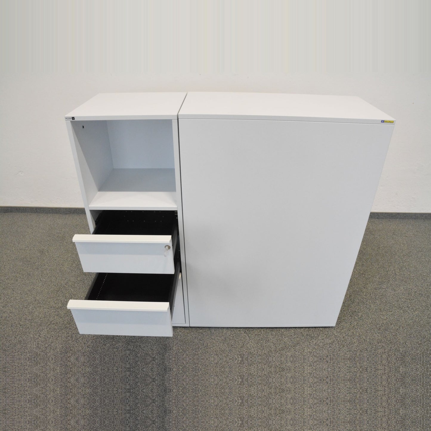 Sitag OrgaTower Apothekerschrank mit 2 offenen Schubladen