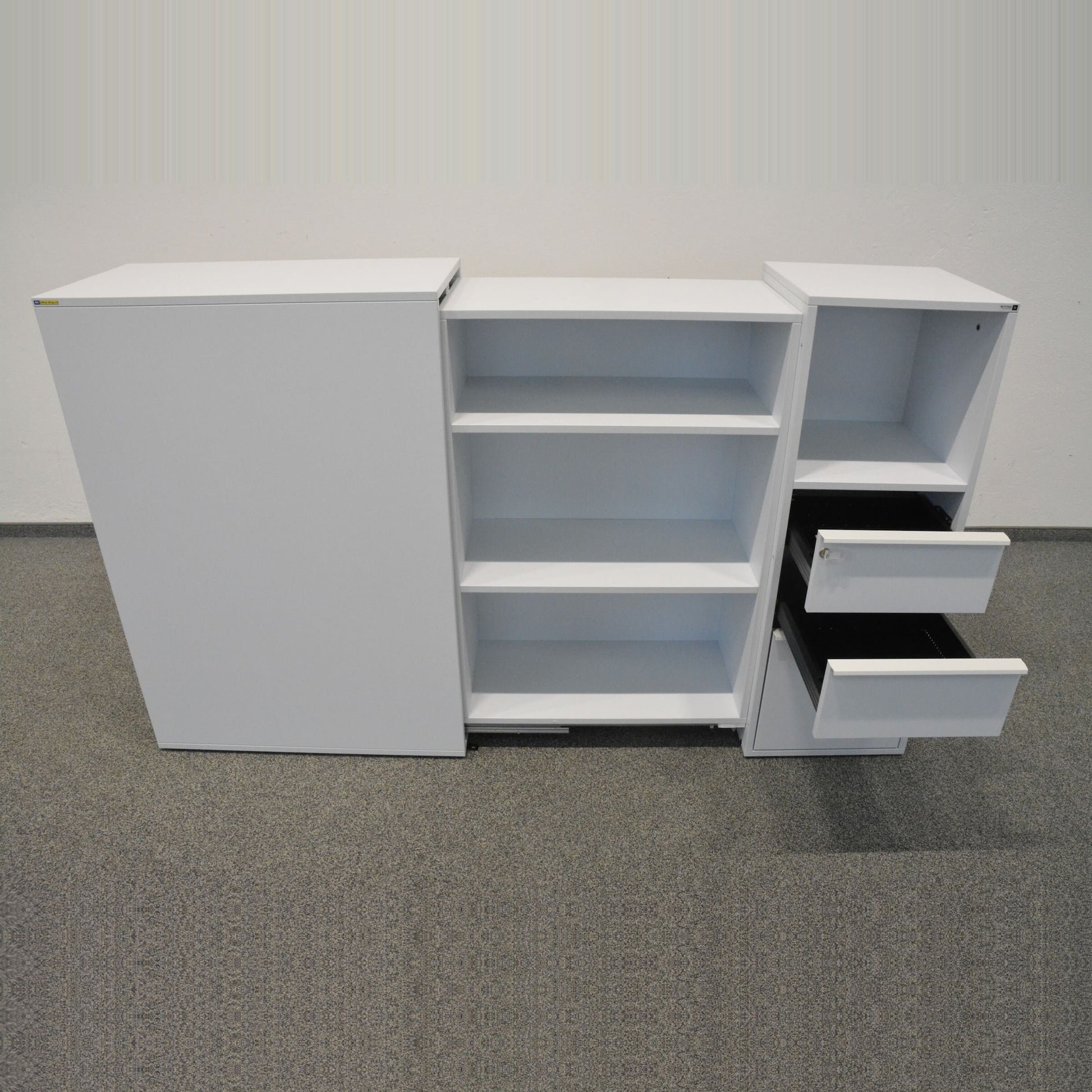 Sitag OrgaTower Apothekerschrank mit 2 offenen Schubladen