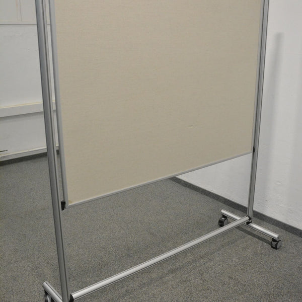 O+C System Tafelständer fahrbar Whiteboard + Pinwand 1630 mm